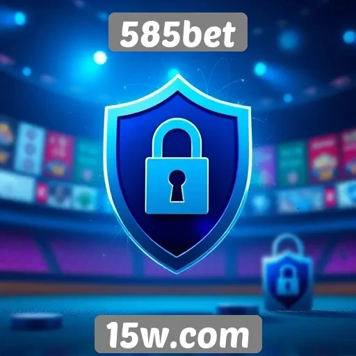 Como funciona a segurança no site 585bet
